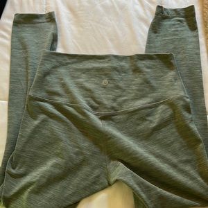 Lululemon Align 23” Leggings Heathered Tidewater Teal Size 8